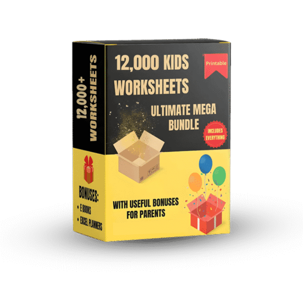 12000+ Printable Worksheets for Kids (Nursery to Class 5)