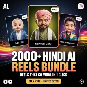 2000+ VIRAL BABY AI REELS & BONUSES